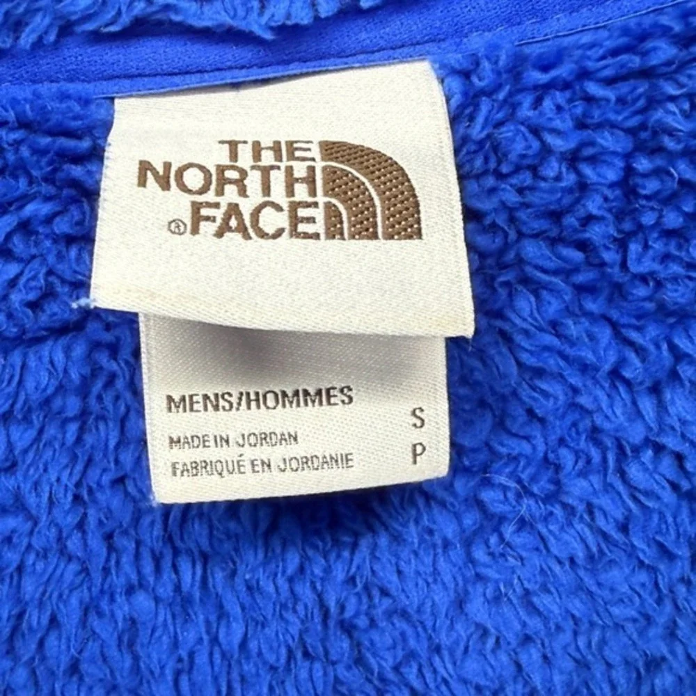 The North Face Mens Small Pre-Owned Campshire Anorak Sherpa Fleece Hoodie Jacket